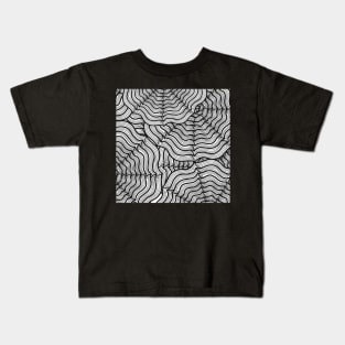 Black n’ White Frills Kids T-Shirt